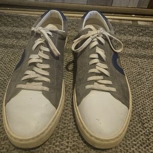 Oliver Cabell Made In Italy Low 1 Mens Sneaker. 43. 10US. Suede/Leather
